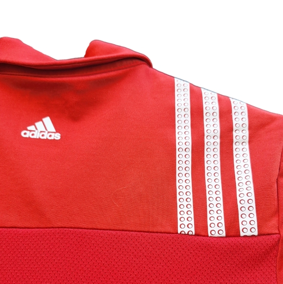 2X30$ 💝Adidas women red polo shirt. Extra small - Picture 7 of 8